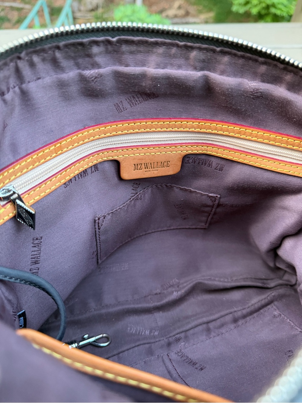 MZ Wallace Slate Gray Nylon Bag - no strap - Picture 11 of 15